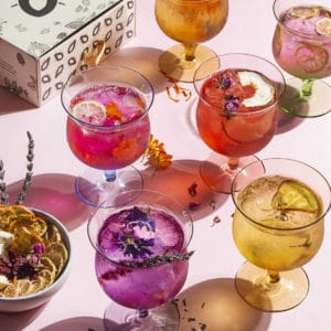 Ingredientes florales para Gin
